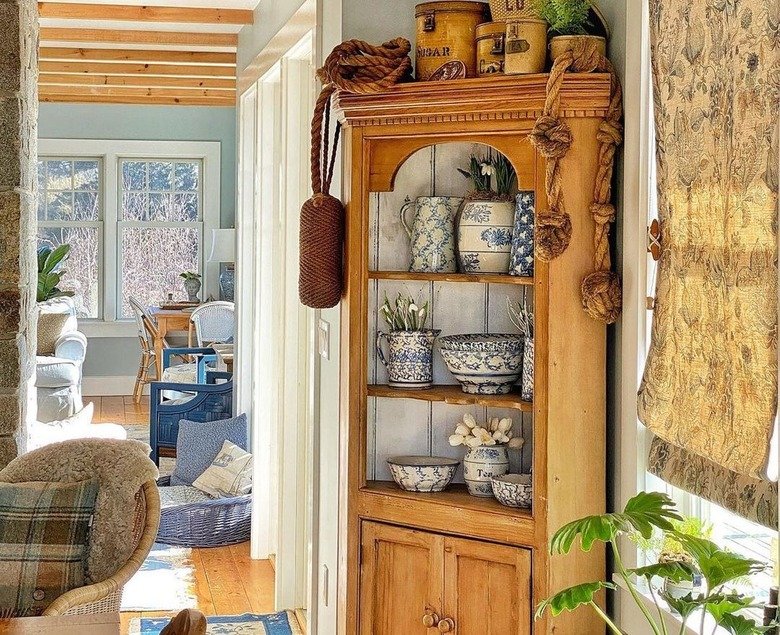 cottagecore living room