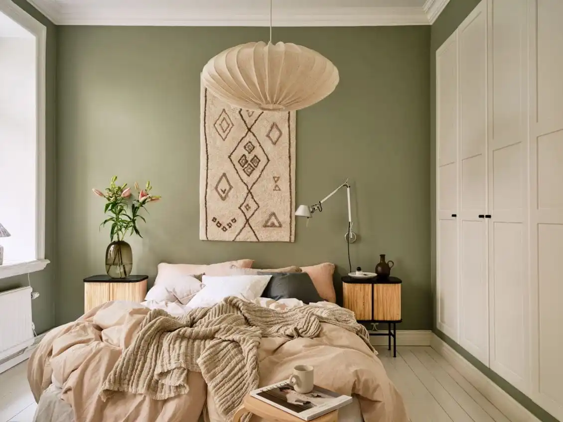 modern sage green bedroom ideas
